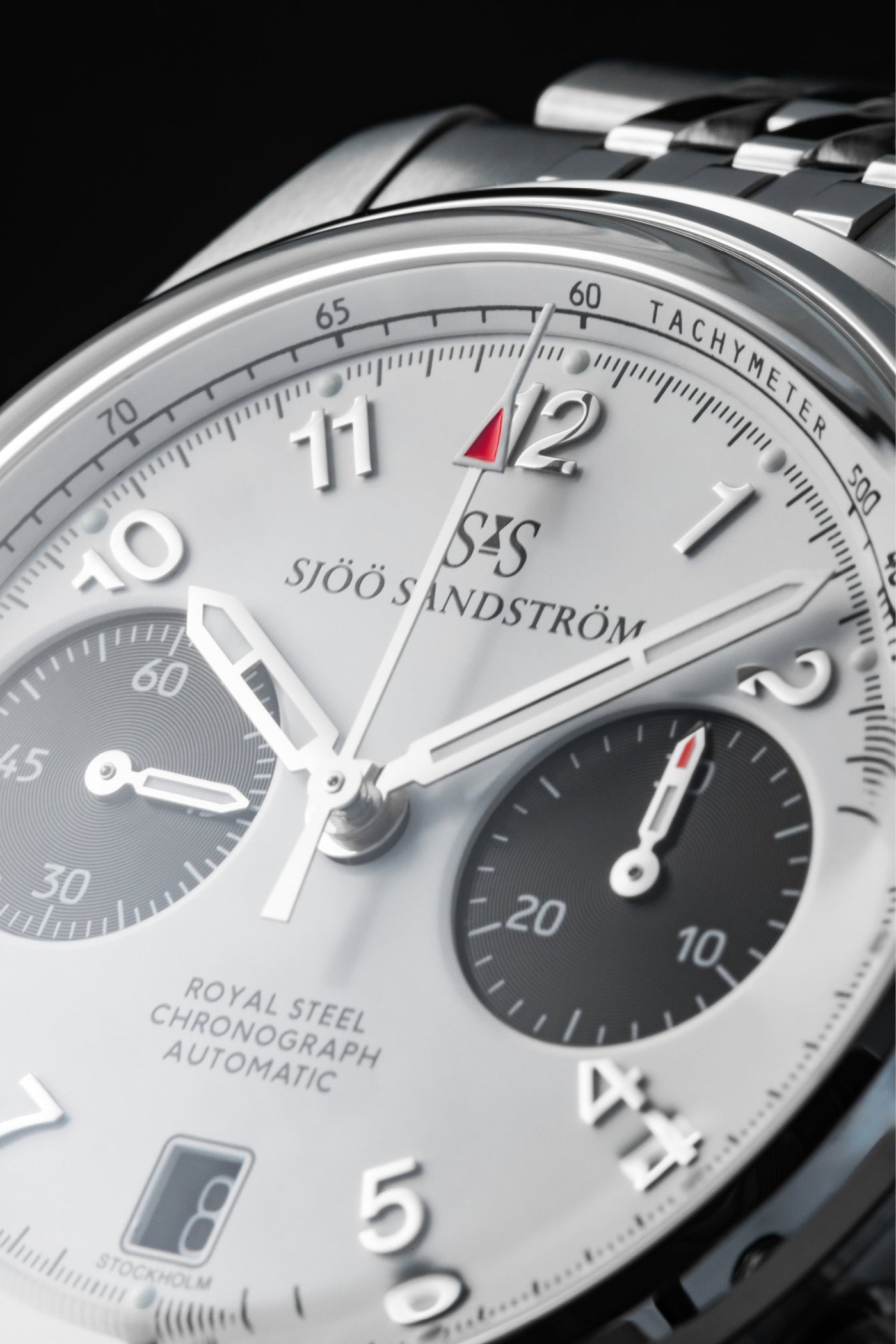 The New Royal Steel Chronograph