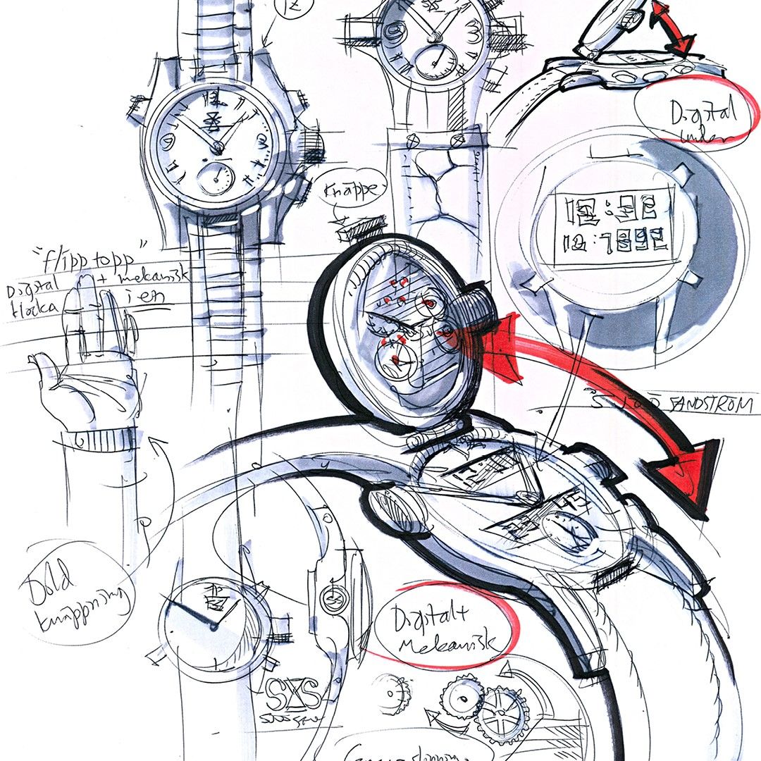 Chronolink Worldtimer UTC Sjoo Sandstrom
