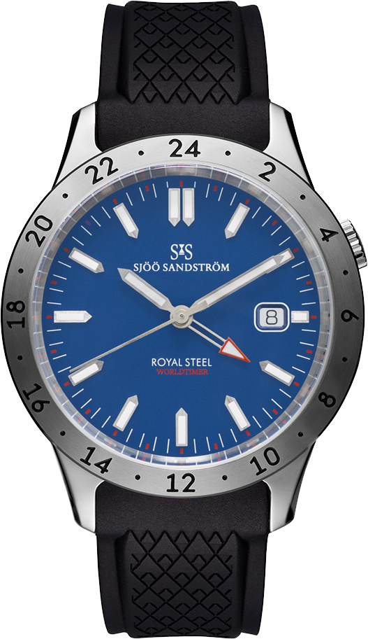 Royal Steel Worldtimer 41mm