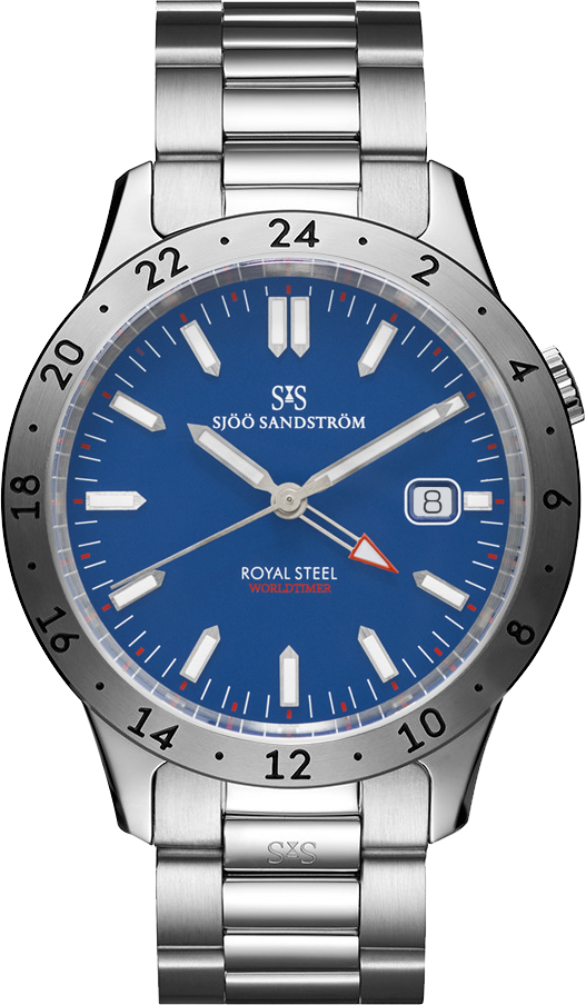Royal Steel Worldtimer 41mm