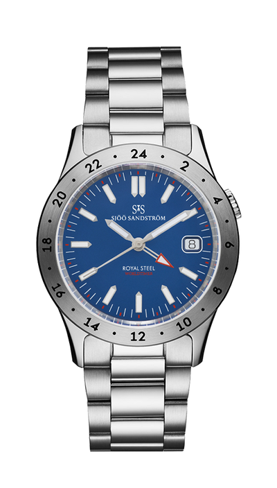 Royal Steel Worldtimer 36mm
