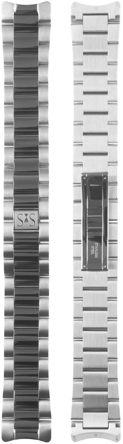 20 mm Stahlarmband Royal Steel Classic und Worldtimer 36 mm
