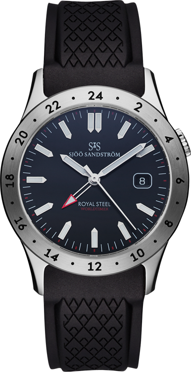 Royal Steel Worldtimer 36mm