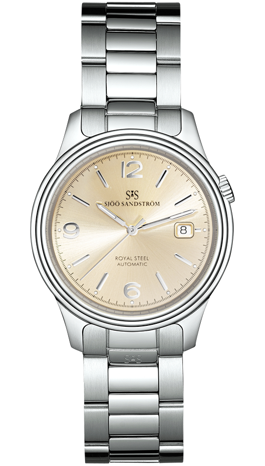 Edelstahl / Stahlarmband / Champagne