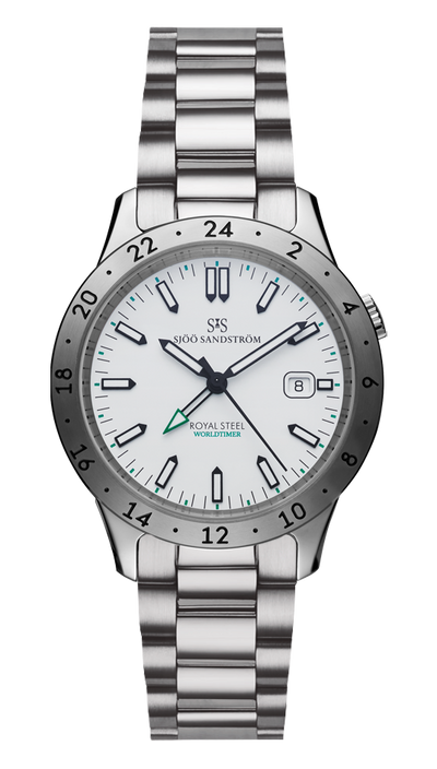 Royal Steel Worldtimer 41mm