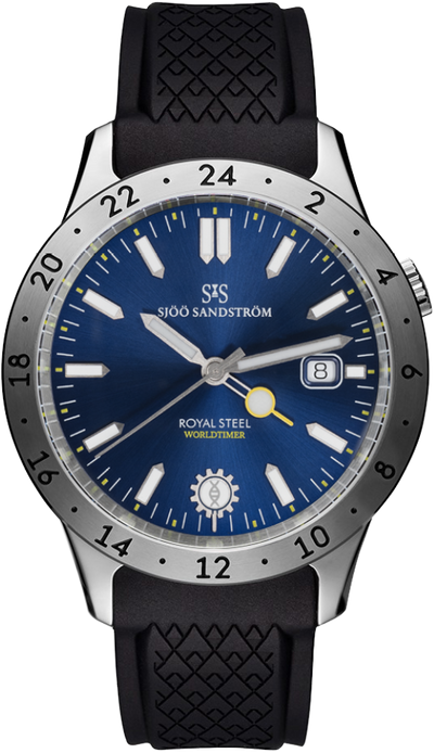 Royal Steel Worldtimer Kriminaltekniker