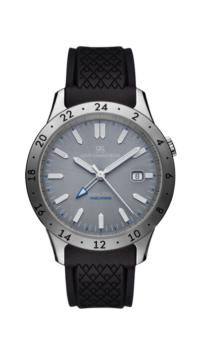 Royal Steel Worldtimer 41mm