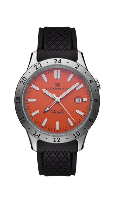 Royal Steel Worldtimer 41mm