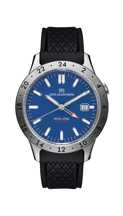 Royal Steel Worldtimer 41mm