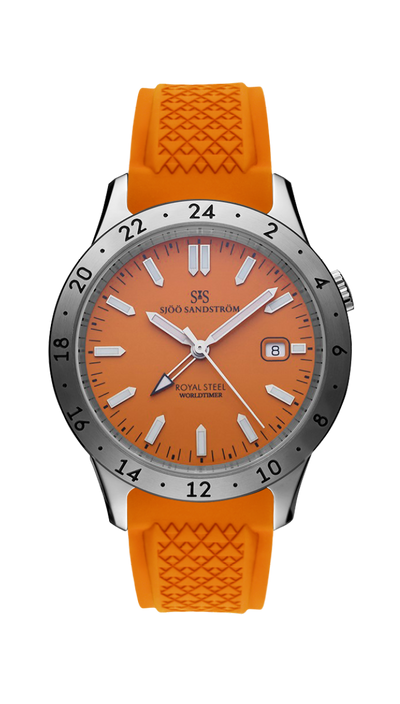 Royal Steel Worldtimer 41mm