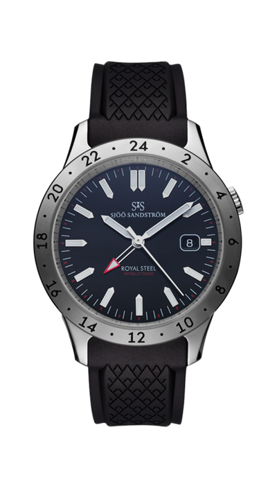 Royal Steel Worldtimer 41mm