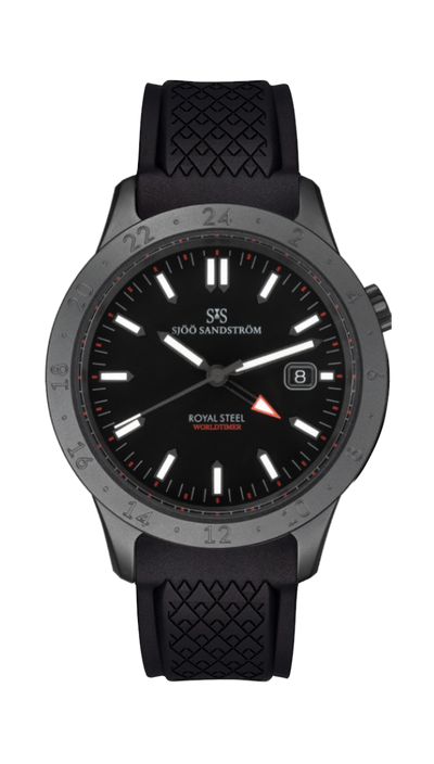 Royal Steel Worldtimer 41mm