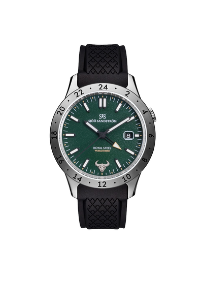 Royal Steel Worldtimer Wilska