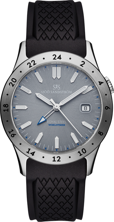 Royal Steel Worldtimer 36mm