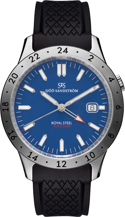 Royal Steel Worldtimer 41mm