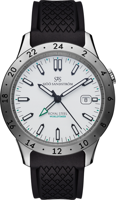 Royal Steel Worldtimer 41mm