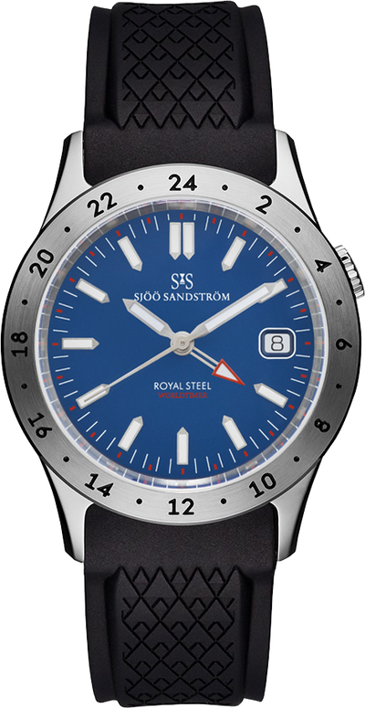 Royal Steel Worldtimer 36mm