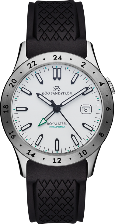 Royal Steel Worldtimer 36mm