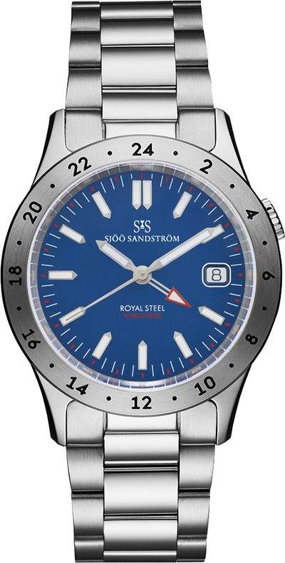 Royal Steel Worldtimer 36mm